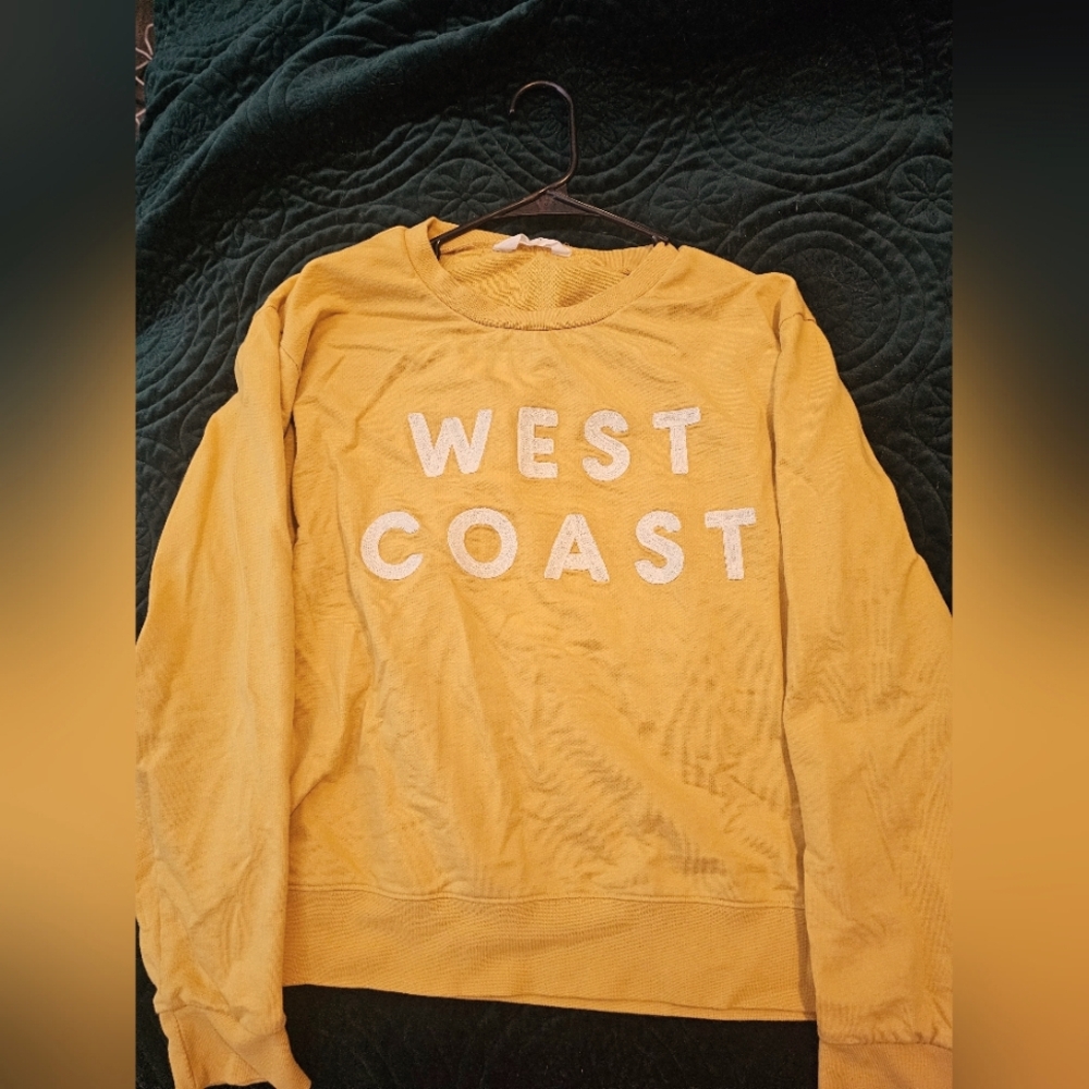 West Coast Yellow Sweatshirt